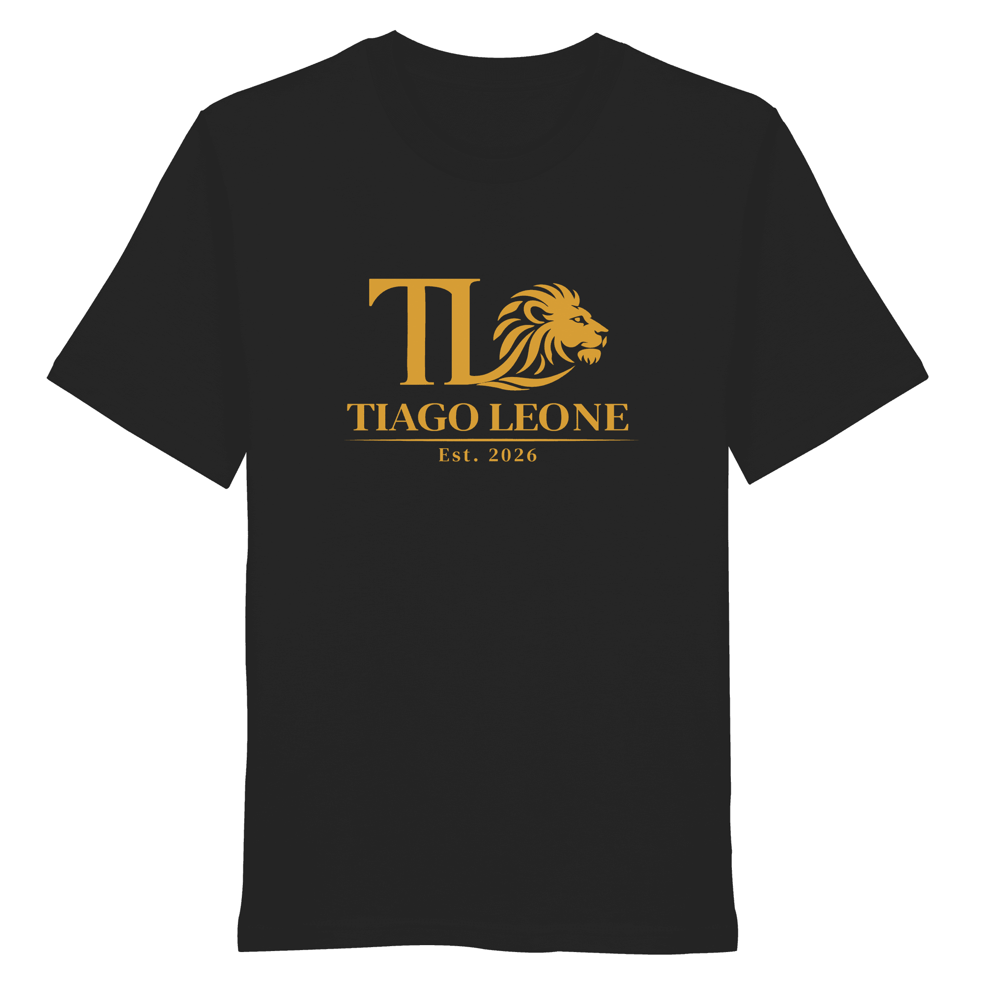 TIAGO LEONE Organic Shirt Black